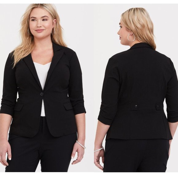 torrid Jackets & Blazers - Torrid Lexington Blazer 3/4 sleeve sz 4X